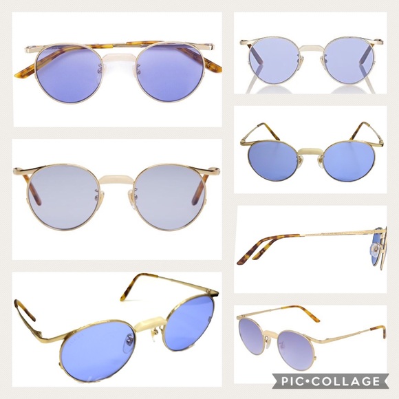 gucci 47mm round sunglasses